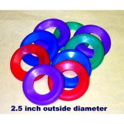 Plastic Rings 2 1/2 Inch