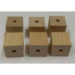 Wood Blocks Natural 3/4 Inch
