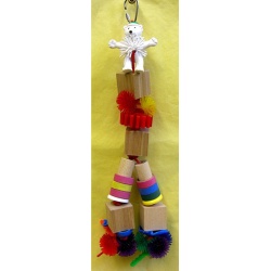 Holiday Porkie Ring Blocks Toy H-22