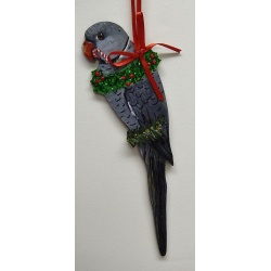 Blue Ringneck Christmas Tree Ornament H-33
