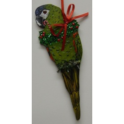 Hahn's Macaw Christmas Tree Ornament H-45