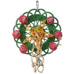 Vine Mat Holiday Wreath Toy H-65