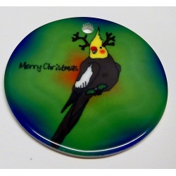 Reindeer Cockatiel Ornament H-74