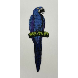 Hyacinth Macaw Full Body Applique 